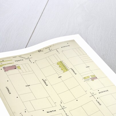 Map bounded by 10th Ave., W. 210th St., Harlem River, W. 207th St., New York by Anonymous
