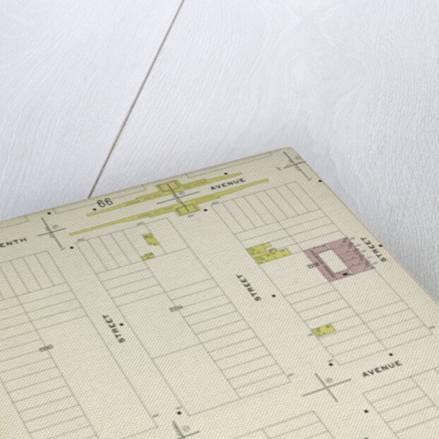 Map bounded by 10th Ave., W. 216th St., Harlem River, W. 213th St., New York by Anonymous