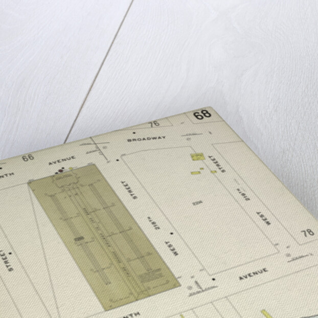Map bounded by 10th Ave., Broadway, W. 219th St., Harlem River, W. 216th St., New York by Anonymous
