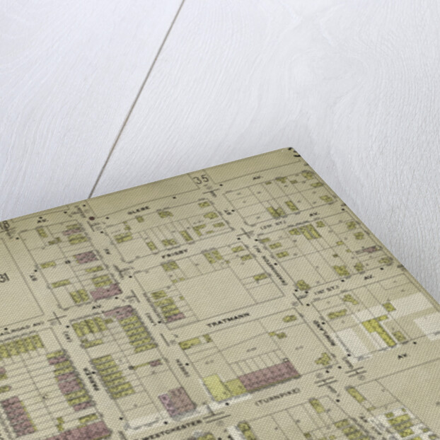 Map bounded by Glebe Ave., St. Peter's St., Seabury Ave., Waterbury Ave., Glover St., New York by Anonymous