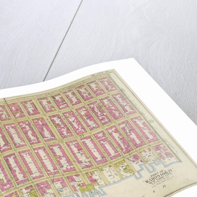 Map bounded by Lexington Ave., E. 40th St., East River, E. 25th St., New York by Anonymous