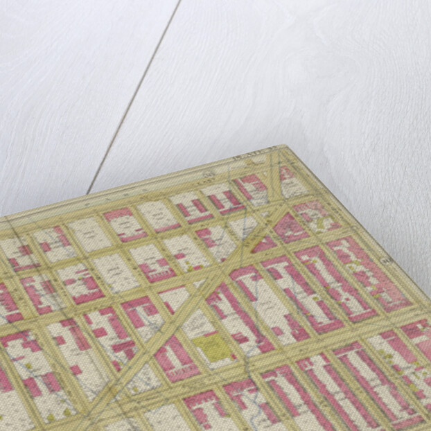 Map bounded by Manhattan Morningside Ave E., W. 125th St., Lenox Ave., W. 110th St., New York by Anonymous