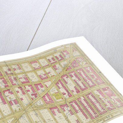 Map bounded by Manhattan Morningside Ave E., W. 125th St., Lenox Ave., W. 110th St., New York by Anonymous