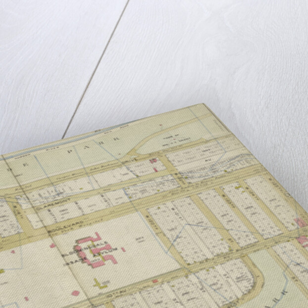 Map bounded by Hudson River, W. 125th St., 9th Ave., W.1 08th St., New York by Anonymous