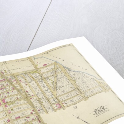 Map bounded by W. 158thSt., Harlem River, W. 143rd St., Hudson River, New York by Anonymous