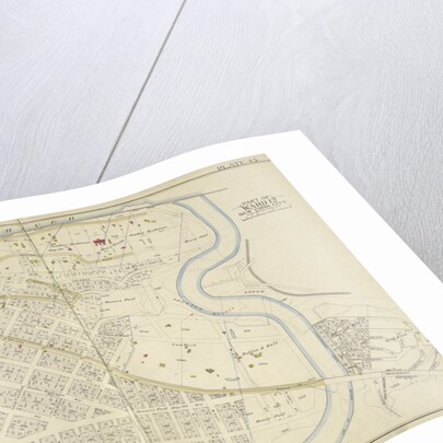 Map bounded by Hudson River, Harlem River, New York by Anonymous