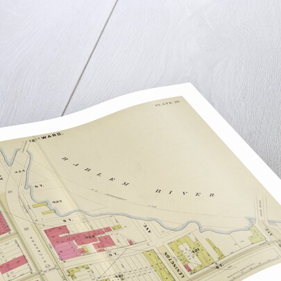 Map bounded by E. 134th St., Harlem River, E. 130th St., Madison Ave., New York by Anonymous