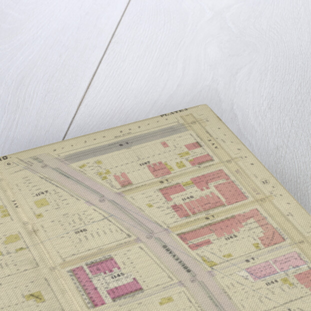 Map bounded by W. 106th St., 10th Ave., W. 102nd St., Riverside Ave., New York by Anonymous