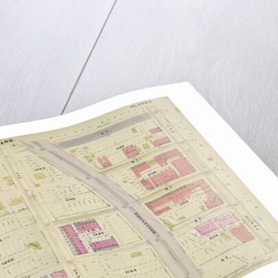 Map bounded by W. 106th St., 10th Ave., W. 102nd St., Riverside Ave., New York by Anonymous