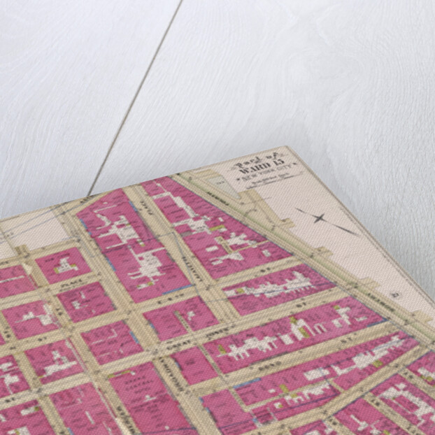 Map bounded by Waverly Place, Astor Place, Bowery, 4th Ave., E. Houston St., W. Houston St., Mac Dougal St., New York by Anonymous