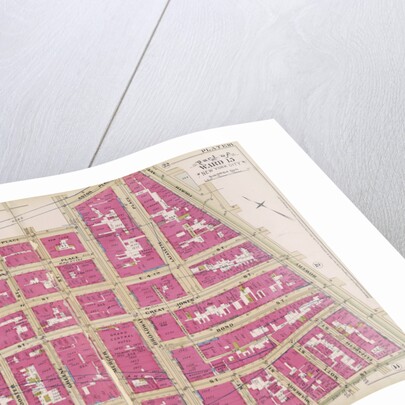 Map bounded by Waverly Place, Astor Place, Bowery, 4th Ave., E. Houston St., W. Houston St., Mac Dougal St., New York by Anonymous