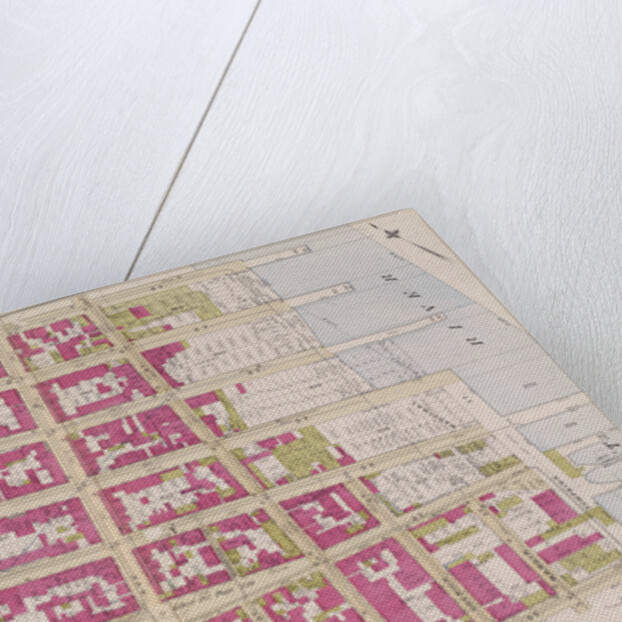 Map bounded by 7th St., East River, Stanton St., Ave. B, New York by Anonymous