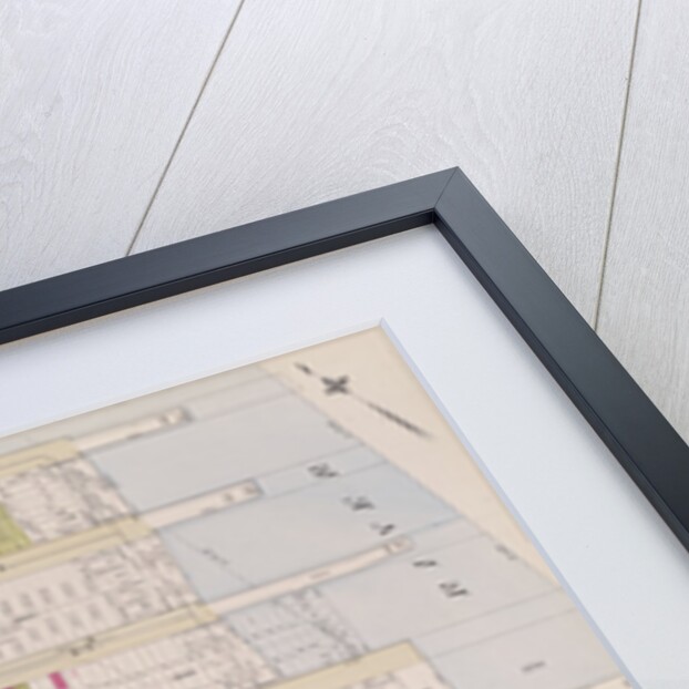 Map bounded by 7th St., East River, Stanton St., Ave. B, New York by Anonymous