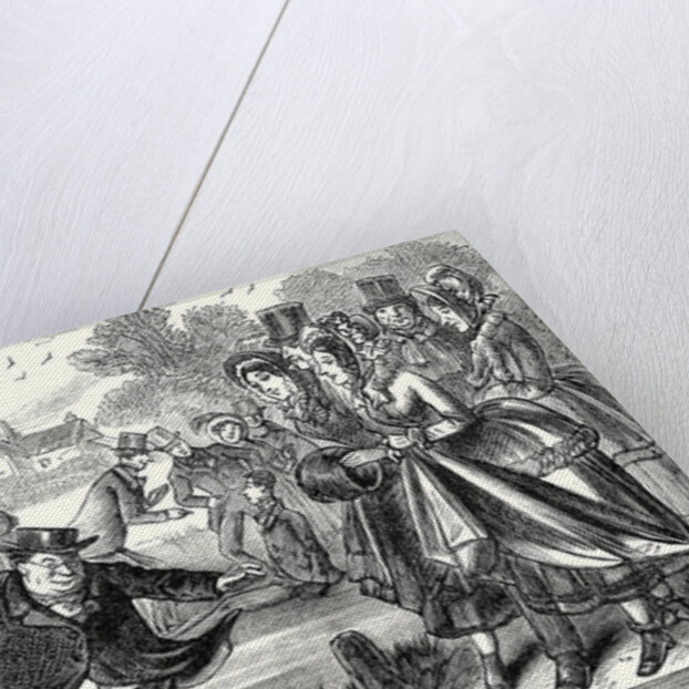 Pickwick Papers Mr. Pickwick Went Slowly and Gravely Down the Slide with His Feet About a Yard and a Quarter Apart Amidst the Gratified Shouts of All the Spectators. by Anonymous