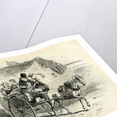 David Copperfield 'Mrs. Gummidge Casts a Damp on Our Departure' by Anonymous