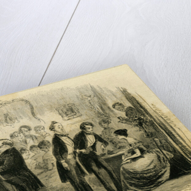 David Copperfield 'Uriah Persists in Hovering Near Us at the Dinner Party' by Anonymous