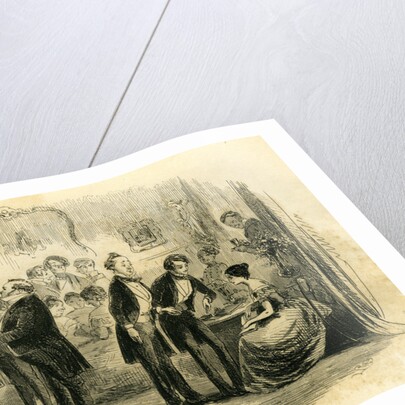 David Copperfield 'Uriah Persists in Hovering Near Us at the Dinner Party' by Anonymous