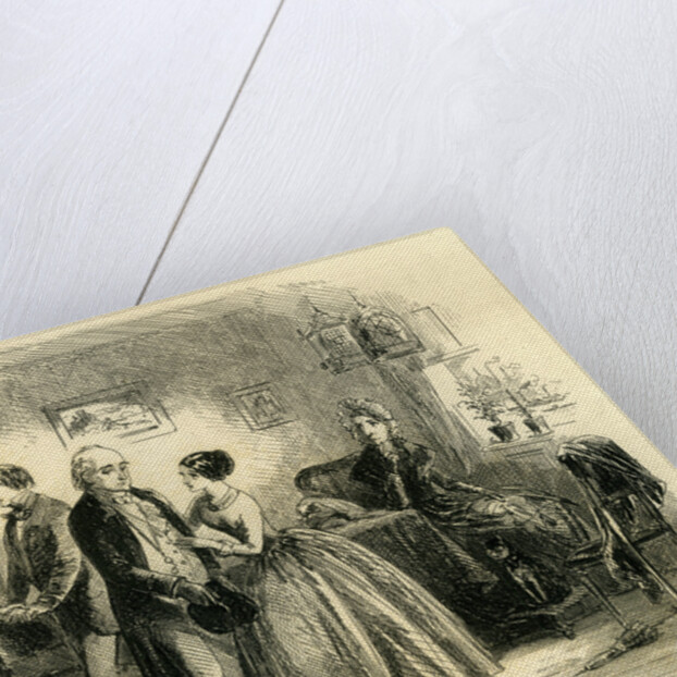 David Copperfield 'Mr. Wickfield and His Partner Wait Upon My Aunt' by Anonymous