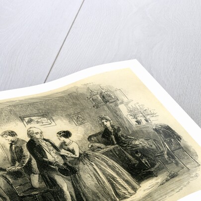 David Copperfield 'Mr. Wickfield and His Partner Wait Upon My Aunt' by Anonymous