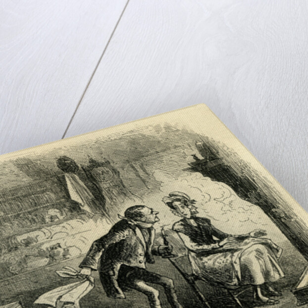 Little Dorrit Mr. And Mrs. Flintwinch by Anonymous