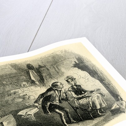 Little Dorrit Mr. And Mrs. Flintwinch by Anonymous