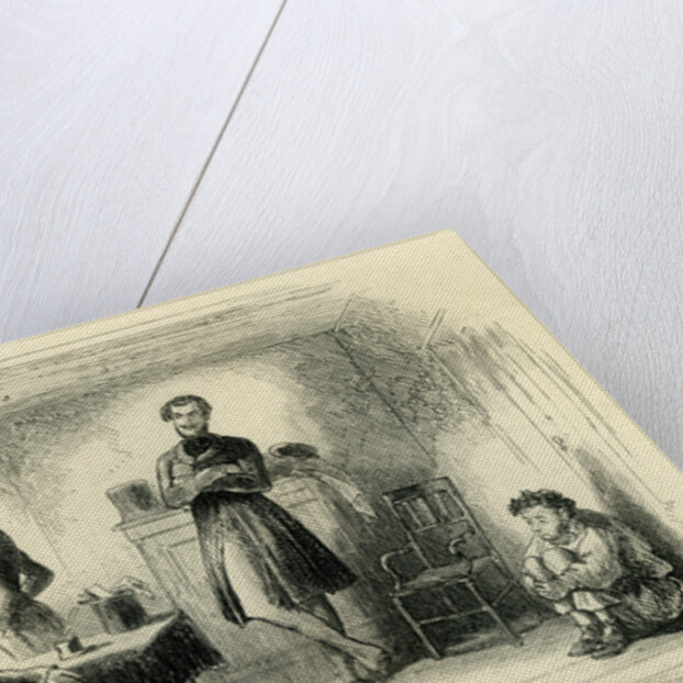 Little Dorrit in the Old Room by Anonymous