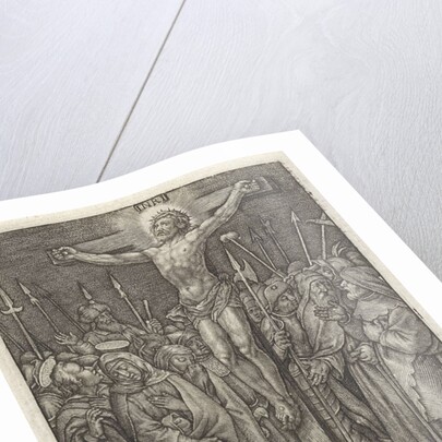 Christ on the cross by Hieronymus Wierix