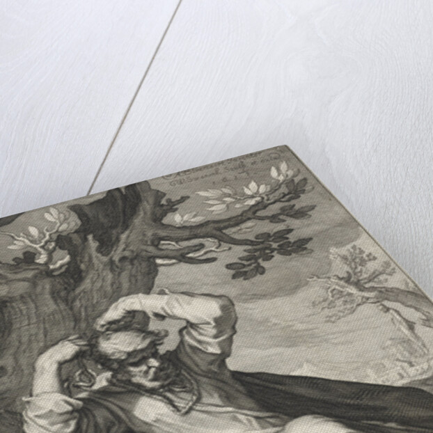 Judas Iscariot hangs himself by Petrus Scriverius