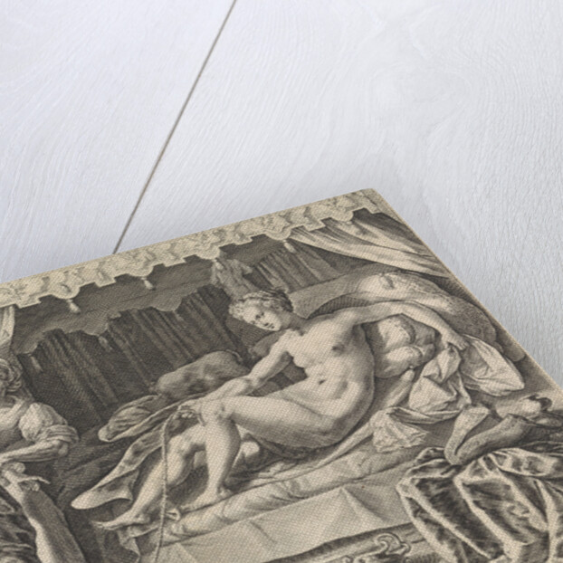 Man visiting a whore by Crispijn van de Passe I