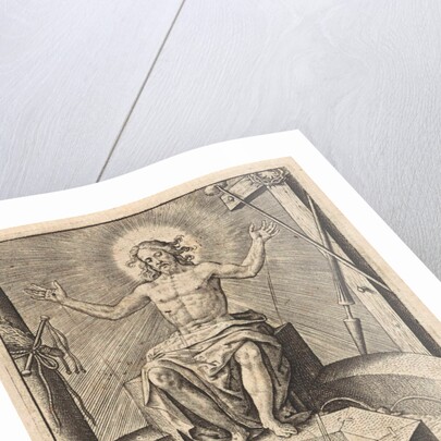 Christ as the fountain of life (Fons Vitae) by Hieronymus Wierix