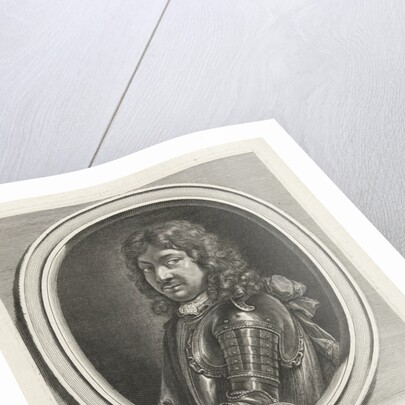 Portrait of Sébastien de Pontaut by Gerard Edelinck