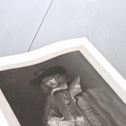 Portrait of Jan Six by Rembrandt Harmensz. van Rijn