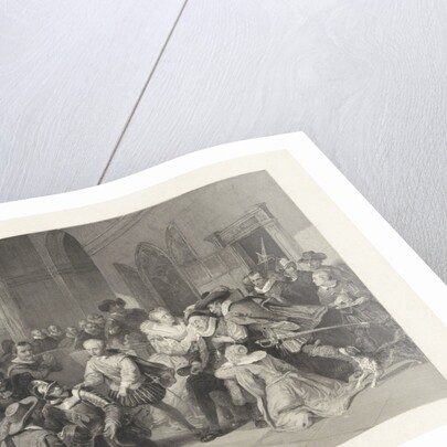 Attack of Jean de Jauregui on Prince William I, March 18, 1582 by Anonymous