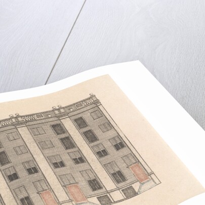 Amsterdam canal houses along the Herengracht 480-488 by Johan Teyler