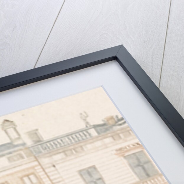 Amsterdam canal houses along the Herengracht 450-456 by Johan Teyler