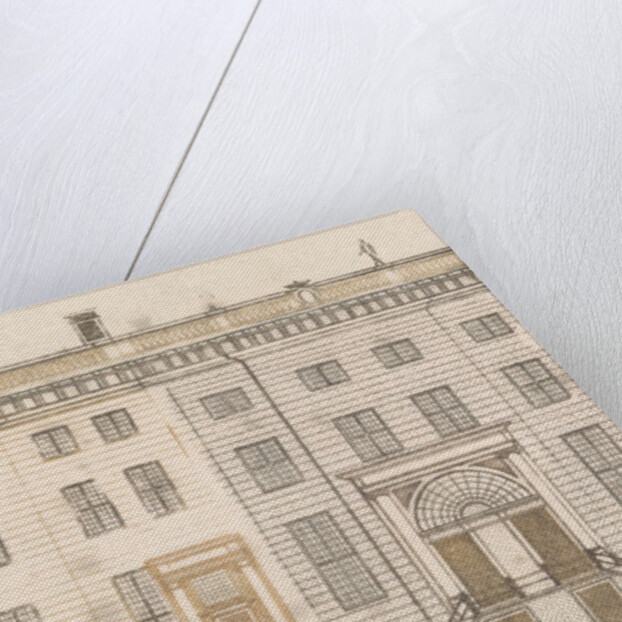 Amsterdam canal houses on the Keizersgracht 738-730 The Netherlands by Johan Teyler