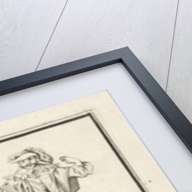 Scaramouche, Cucurucu and Razullo. Anthonie de Winter by Cornelis Danckerts II