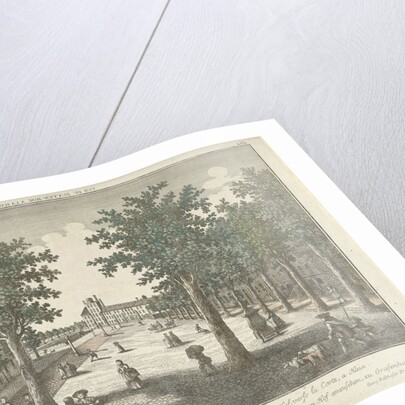 View of the Buitenhof in The Hague, The Netherlands by Georg Balthasar Probst