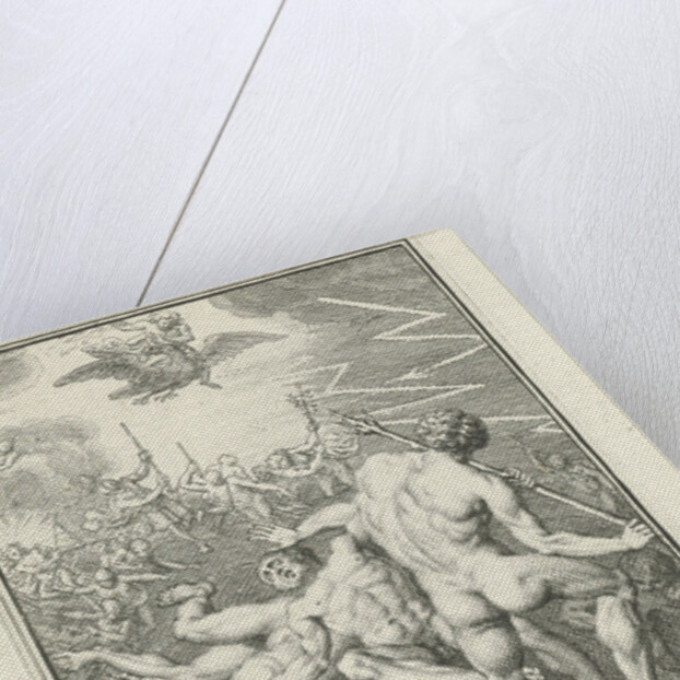 Battle of the gods and giants by Jacob Folkema