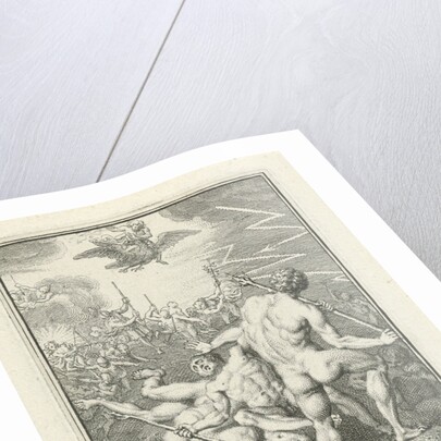 Battle of the gods and giants by Jacob Folkema