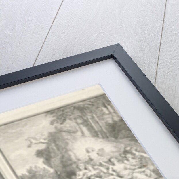 Mythological and allegorical scenes about the inspiration of the playwright Paul Scarron by Louis Fabritius Dubourg