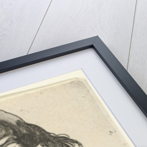 Rider with plumed hat by Anonymous