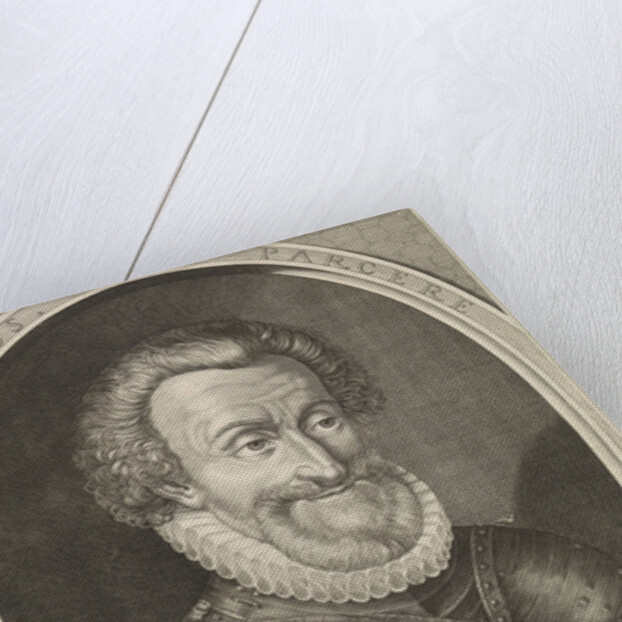 Portrait of Henry de Bourbon by Hendrick Hondius I