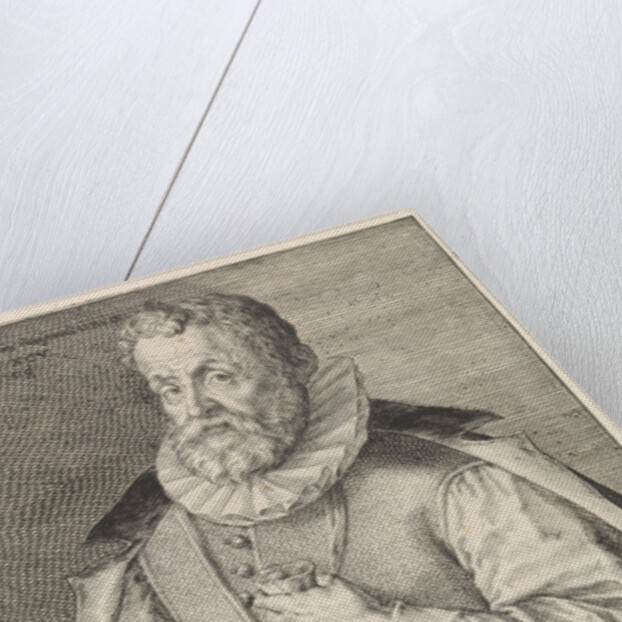 Portrait of Carolus Uten Courts by Crispijn van de Passe I