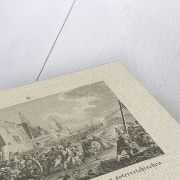 Outbreak of the rebellion in Brabant against the Austrian rule of Emperor Joseph II in 1789 by Paul Jacob Laminit