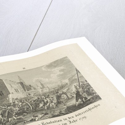 Outbreak of the rebellion in Brabant against the Austrian rule of Emperor Joseph II in 1789 by Paul Jacob Laminit