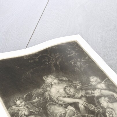 Armida and Rinaldo sleeping by Jacob Gole