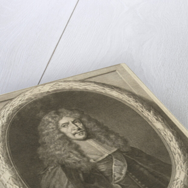 Portrait of Joachim von Sandrart by Richard Collin