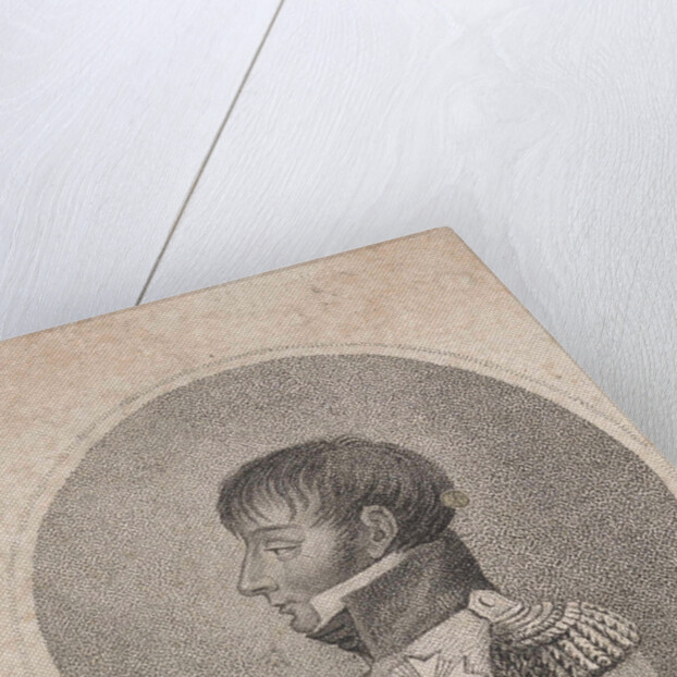 Portrait of Louis Napoleon Bonaparte by Jacob Willem Strunck