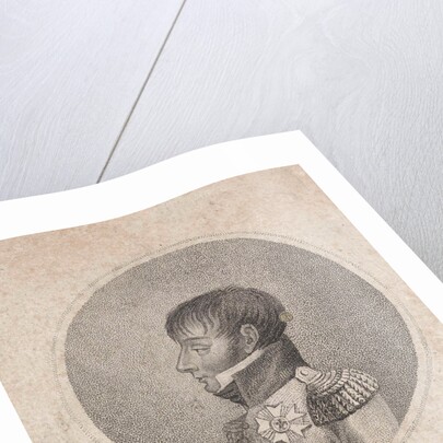 Portrait of Louis Napoleon Bonaparte by Jacob Willem Strunck